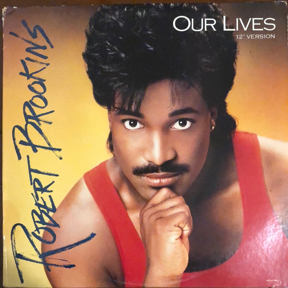 Robert Brookins Our Lives Vinyl Album '86